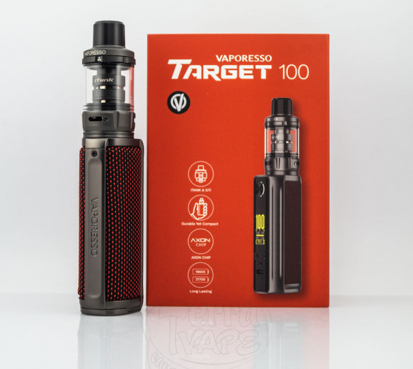 Vaporesso Target 100 Mod Kit With iTank Atomizer Стартовий набір Vaporesso Target 100 Mod Kit With iTank Atomizer Стартовий набір