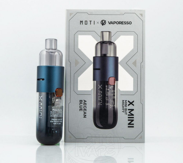 Vaporesso Moti X Mini Pod Kit 1150mAh Багаторазова POD система Vaporesso Moti X Mini Pod Kit 1150mAh Багаторазова POD система