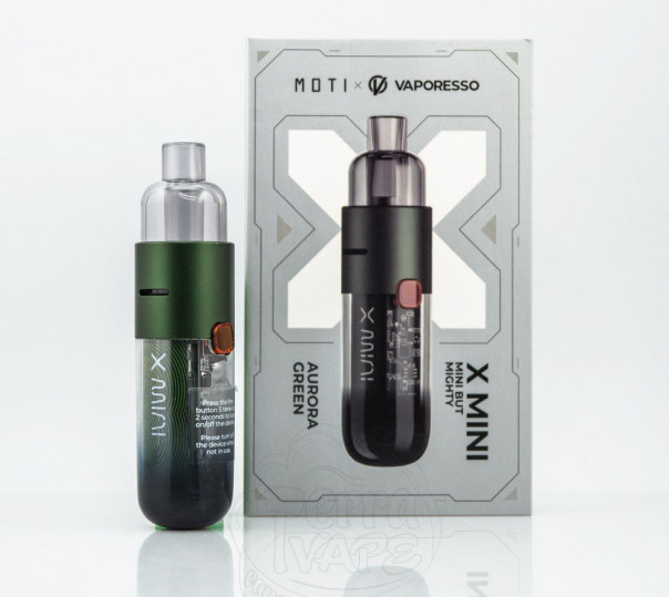 Vaporesso Moti X Mini Pod Kit 1150mAh Багаторазова POD система Vaporesso Moti X Mini Pod Kit 1150mAh Багаторазова POD система