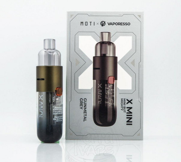 Vaporesso Moti X Mini Pod Kit 1150mAh Багаторазова POD система Vaporesso Moti X Mini Pod Kit 1150mAh Багаторазова POD система
