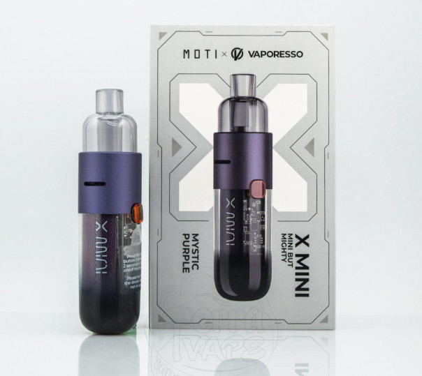 Vaporesso Moti X Mini Pod Kit 1150mAh Багаторазова POD система Vaporesso Moti X Mini Pod Kit 1150mAh Багаторазова POD система