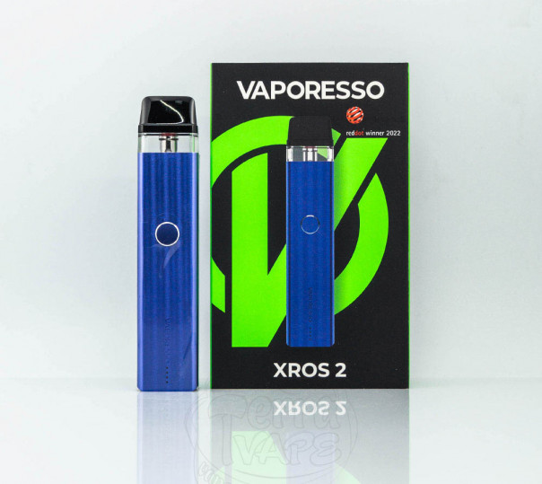 Vaporesso XROS 2 Pod Kit 1000mAh Багаторазова POD система Vaporesso XROS 2 Pod Kit 1000mAh Багаторазова POD система