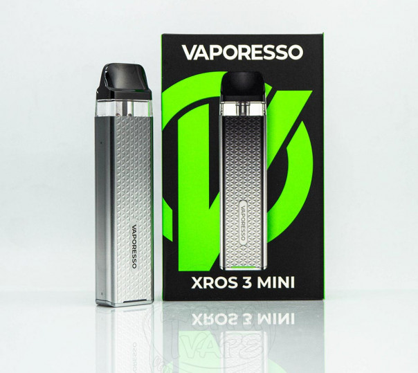 Vaporesso XROS 3 Mini Pod System Kit Icy Silver Багаторазова POD система