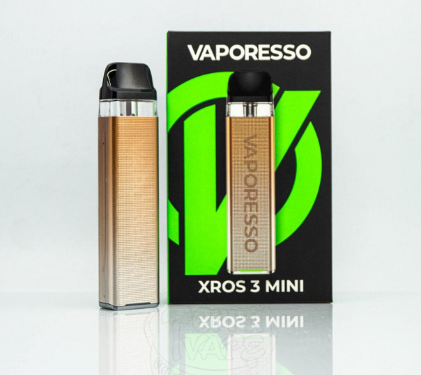 Vaporesso XROS 3 Mini Pod System Kit Phantom Gold Багаторазова POD система