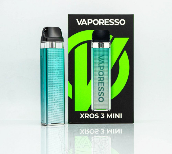 Vaporesso XROS 3 Mini Pod System Kit Phantom Green Багаторазова POD система