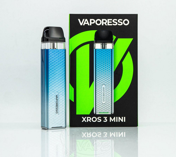 Vaporesso XROS 3 Mini Pod System Kit Багаторазова POD система Vaporesso XROS 3 Mini Pod System Kit Багаторазова POD система