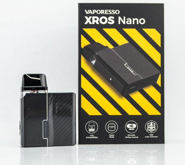 Vaporesso XROS Nano Pod Kit 1000mAh Багаторазова POD система Vaporesso XROS Nano Pod Kit 1000mAh Багаторазова POD система