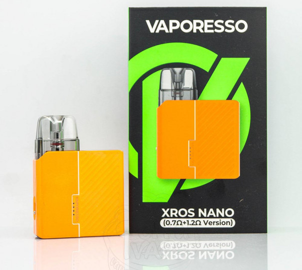 Vaporesso XROS Nano Pod Kit 1000mAh Багаторазова POD система Vaporesso XROS Nano Pod Kit 1000mAh Багаторазова POD система