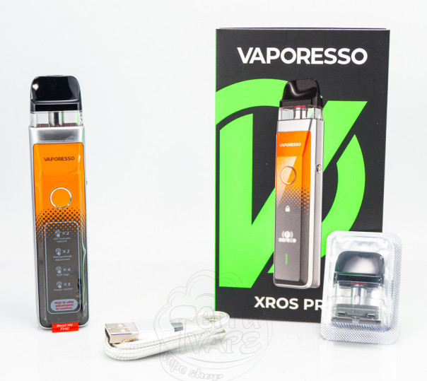 Vaporesso XROS Pro Pod Kit 1200mAh Red Багаторазова POD система Vaporesso XROS Pro Pod Kit 1200mAh Red Багаторазова POD система