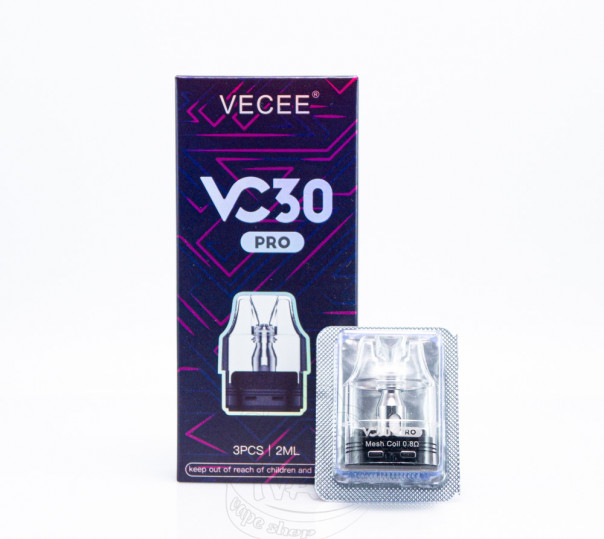 Картридж Vecee VC30 Pro Pod Cartridge 2ml Картридж Vecee VC30 Pro Pod Cartridge 2ml