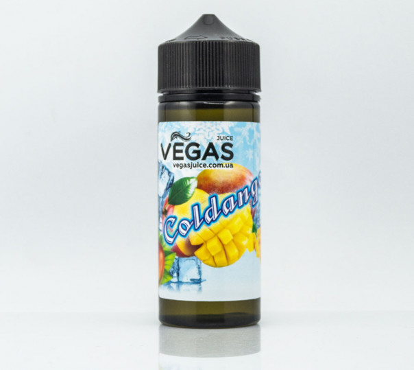 Рідина Vegas Max Organic Coldango 100ml 0mg без нікотину зі смаком манго з холодком