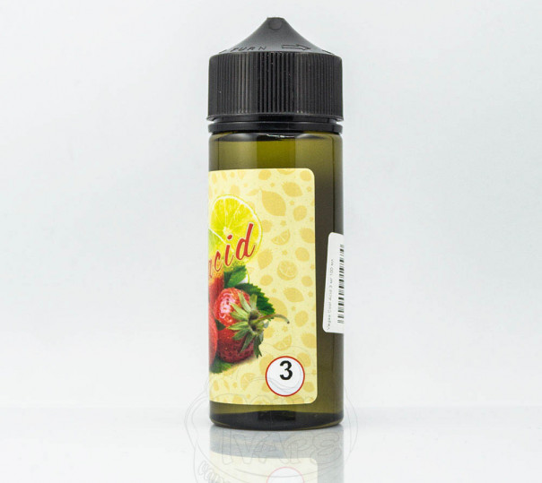 Рідина Vegas Max Organic Cool Acid 100ml 3mg на органічному нікотині зі смаком полуниці та лайма з холодком Рідина Vegas Max Organic Cool Acid 100ml 3mg на органічному нікотині зі смаком полуниці та лайма з холодком