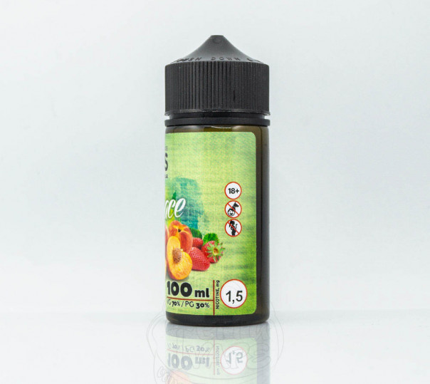 Жидкость Vegas Max Organic Grace 100ml 3mg на органическом никотине со вкусом персика, клубники и яблока Жидкость Vegas Max Organic Grace 100ml 3mg на органическом никотине со вкусом персика, клубники и яблока