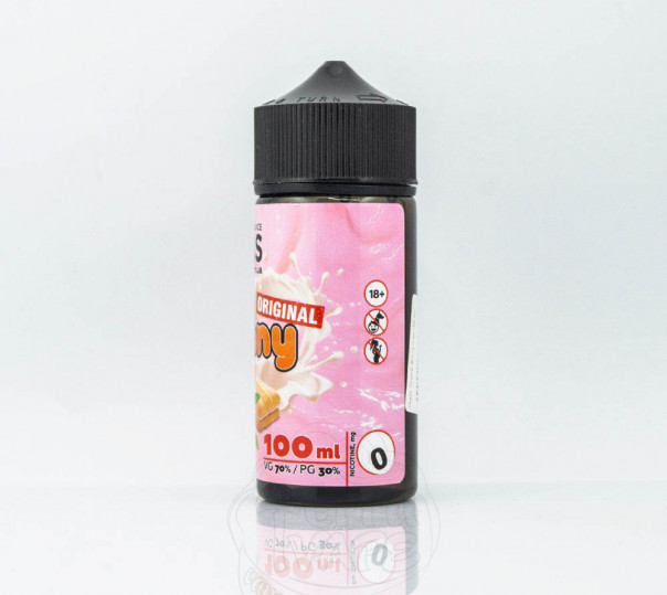 Жидкость Vegas Max Organic Original Bunny 100ml 1.5mg на органическом никотине со вкусом бисквита с кремом Жидкость Vegas Max Organic Original Bunny 100ml 1.5mg на органическом никотине со вкусом бисквита с кремом