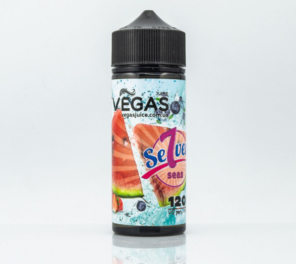 Жидкость Vegas Max Organic Seven Seas 100ml 0mg без никотина со вкусом ягод со льдом
