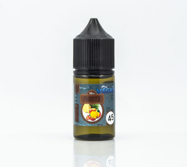 Рідина Vegas Salt Fruits 30ml 25mg на сольовому нікотині зі смаком тропічних фруктів