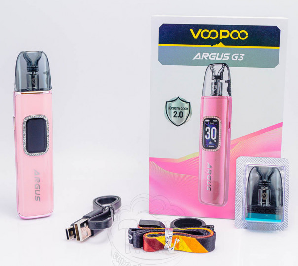 VooPoo Argus G3 Pod Kit 1500mAh Moss Green Багаторазова POD система VooPoo Argus G3 Pod Kit 1500mAh Moss Green Багаторазова POD система