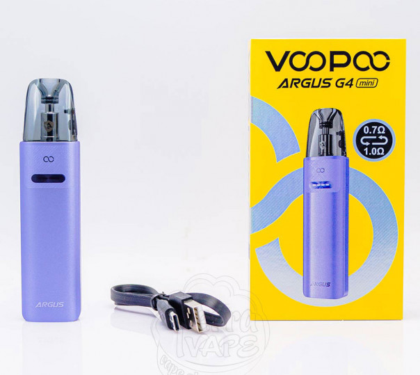Voopoo Argus G4 Mini Pod Kit 1650mAh Black Багаторазова POD система