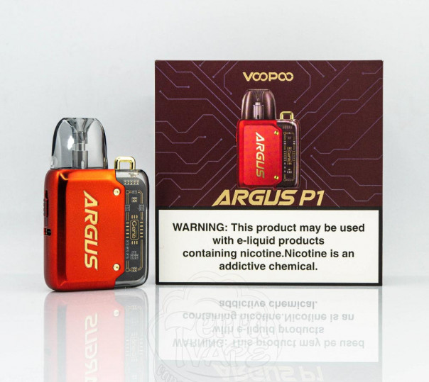 Voopoo Argus P1 Pod System Kit 800mAh Многоразовая POD система Voopoo Argus P1 Pod System Kit 800mAh Многоразовая POD система