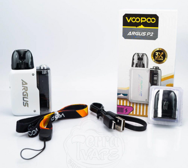 Voopoo Argus P2 Pod Kit 1100mAh Matte Black Багаторазова POD система Voopoo Argus P2 Pod Kit 1100mAh Matte Black Багаторазова POD система