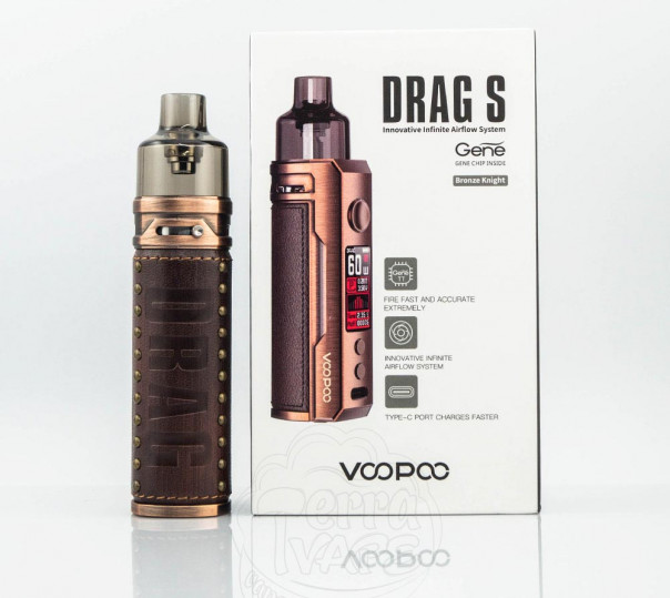 VooPoo Drag S Pod Mod Kit 2500mAh Електронна сигарета POD MOD VooPoo Drag S Pod Mod Kit 2500mAh Електронна сигарета POD MOD