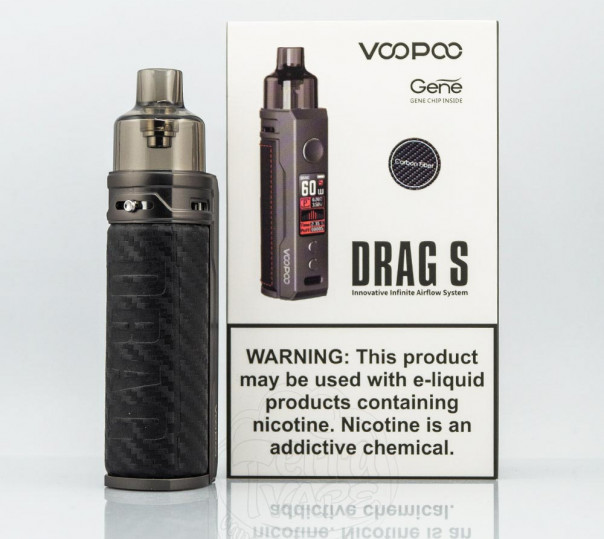 VooPoo Drag S Pod Mod Kit 2500mAh Електронна сигарета POD MOD VooPoo Drag S Pod Mod Kit 2500mAh Електронна сигарета POD MOD