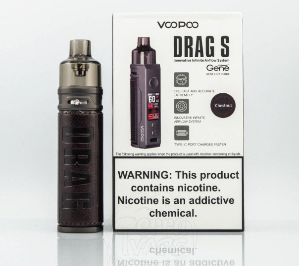 VooPoo Drag S Pod Mod Kit 2500mAh Електронна сигарета POD MOD VooPoo Drag S Pod Mod Kit 2500mAh Електронна сигарета POD MOD