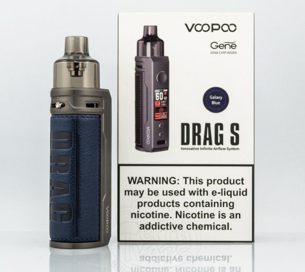 VooPoo Drag S Pod Mod Kit 2500mAh Електронна сигарета POD MOD VooPoo Drag S Pod Mod Kit 2500mAh Електронна сигарета POD MOD