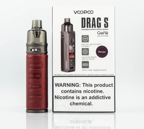 VooPoo Drag S Pod Mod Kit 2500mAh Електронна сигарета POD MOD VooPoo Drag S Pod Mod Kit 2500mAh Електронна сигарета POD MOD