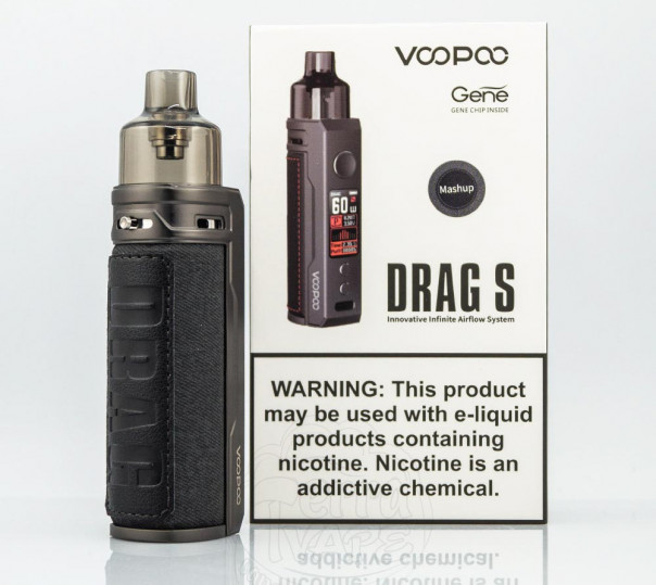 VooPoo Drag S Pod Mod Kit 2500mAh Електронна сигарета POD MOD VooPoo Drag S Pod Mod Kit 2500mAh Електронна сигарета POD MOD