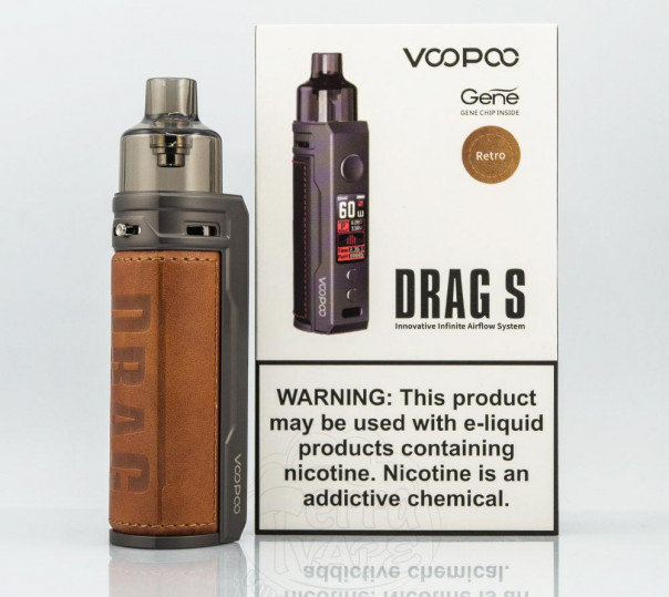 VooPoo Drag S Pod Mod Kit 2500mAh Електронна сигарета POD MOD VooPoo Drag S Pod Mod Kit 2500mAh Електронна сигарета POD MOD