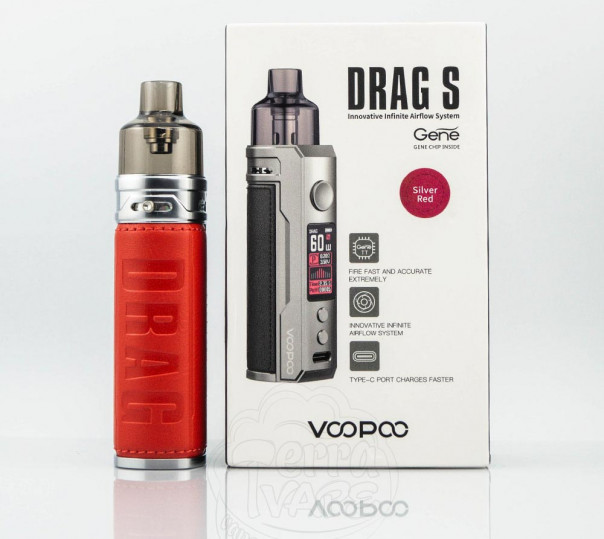 VooPoo Drag S Pod Mod Kit 2500mAh Електронна сигарета POD MOD VooPoo Drag S Pod Mod Kit 2500mAh Електронна сигарета POD MOD
