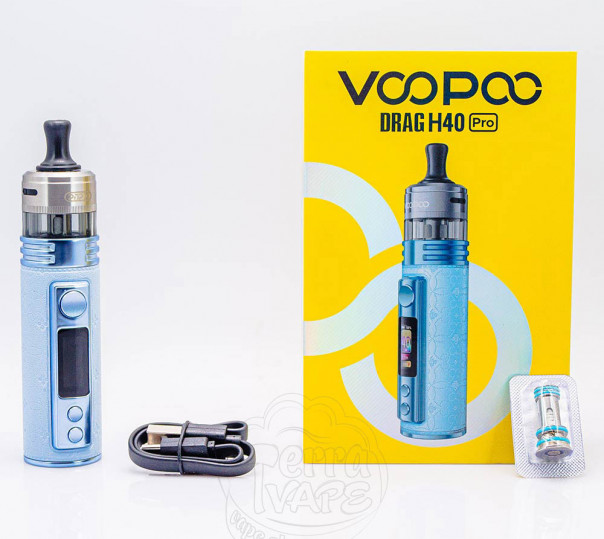Voopoo Drag H40 Pro Pod Mod Kit 2450mAh Cocoa Red Електронна сигарета POD MOD Voopoo Drag H40 Pro Pod Mod Kit 2450mAh Cocoa Red Електронна сигарета POD MOD