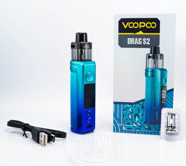 Voopoo Drag S2 Pod Mod Kit 2500mAh Електронна сигарета POD MOD Voopoo Drag S2 Pod Mod Kit 2500mAh Електронна сигарета POD MOD