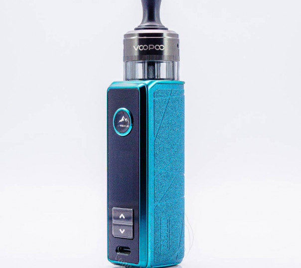 Voopoo Drag S3 60W Pod Mod Kit 3000mAh Lake Green с картриджем PnP X MTL Pod 5ml Электронная сигарета POD MOD