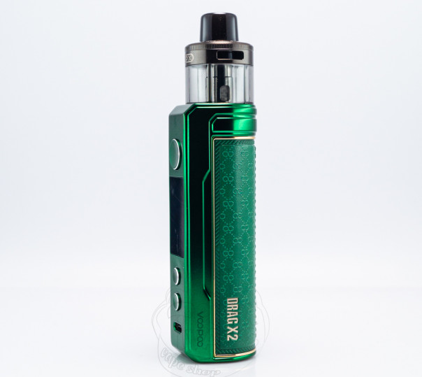 Voopoo Drag X2 Pod Mod Kit Moss Green Электронная сигарета POD MOD