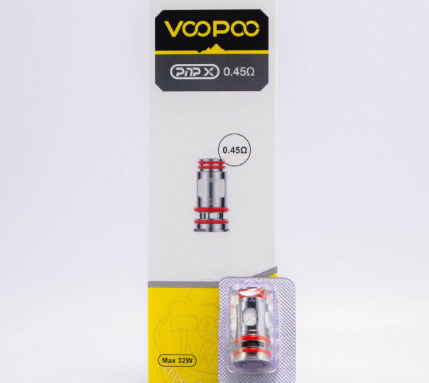 Испаритель Voopoo PnP-X Coil 0.45 Ом для Drag S2/X2/X3/S3, Argus Pro 2/E40, Doric 60 Pro, Vinci E120/E80/Spark100