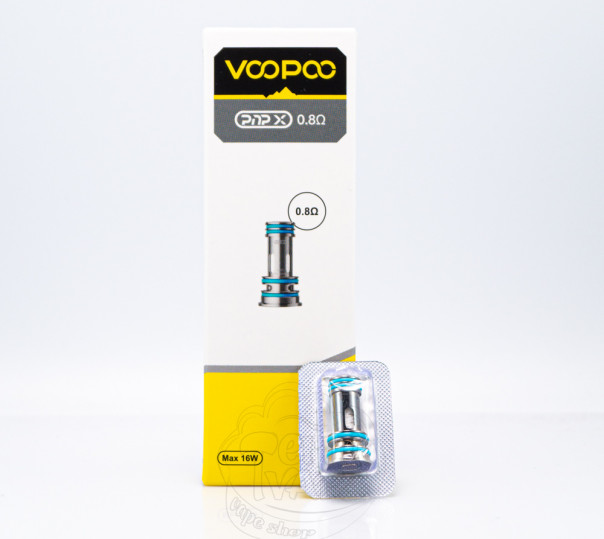 Испаритель Voopoo PnP-X Coil 0.8 Ом для Drag S2/X2/X3/S3, Argus Pro 2/E40, Doric 60 Pro, Vinci E120/E80/Spark100