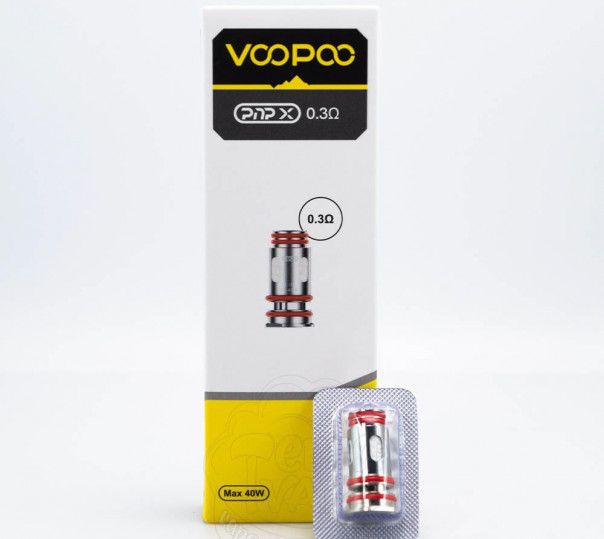 Испаритель Voopoo PnP-X Coil 0.3 Ом для Drag S2/X2/X3/S3, Argus Pro 2/E40, Doric 60 Pro, Vinci E120/E80/Spark100