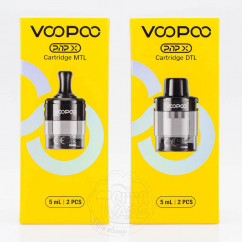 Порожній картридж Voopoo PnP-X Cartridge 5ml для Drag X2, X3, S2, S3, Doric 60 Pro, Argus Pro 2 (без випаровувача)