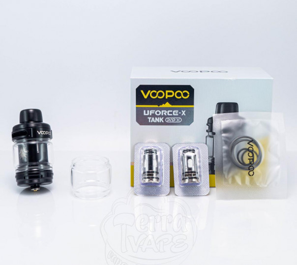 Voopoo Uforce-X Tank Atomizer 5.5ml Бак на випаровувачах Voopoo Uforce-X Tank Atomizer 5.5ml Бак на випаровувачах