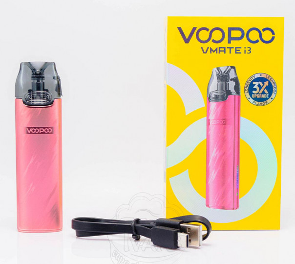 VOOPOO VMATE i3 Pod System Kit 1500mAh Многоразовая POD система VOOPOO VMATE i3 Pod System Kit 1500mAh Многоразовая POD система