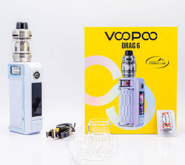 VOOPOO Drag 6 Mod Kit with Uforce-X Tank II 4400mAh 5ml (Max 220W) Стартовий набір VOOPOO Drag 6 Mod Kit with Uforce-X Tank II 4400mAh 5ml (Max 220W) Стартовий набір
