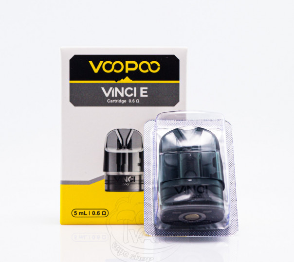 Картридж VOOPOO Vinci E Pod Cartridge 5ml 0.6Ом для Argus E40, VINCI E80 / E120