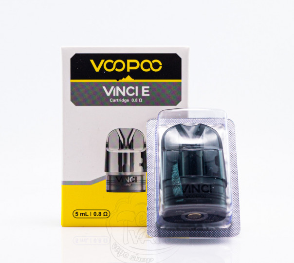 Картридж VOOPOO Vinci E Pod Cartridge 5ml 0.8Ом для Argus E40, VINCI E80 / E120