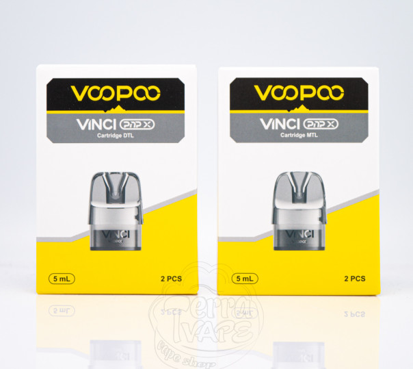 Пустой картридж для pod-мода Voopoo Vinci E120 (PnP-X Empty Pod Cartridge) 5ml