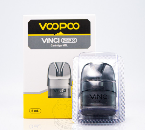Пустой картридж для pod-мода Voopoo Vinci E120 (PnP-X Empty Pod Cartridge) 5ml Пустой картридж для pod-мода Voopoo Vinci E120 (PnP-X Empty Pod Cartridge) 5ml