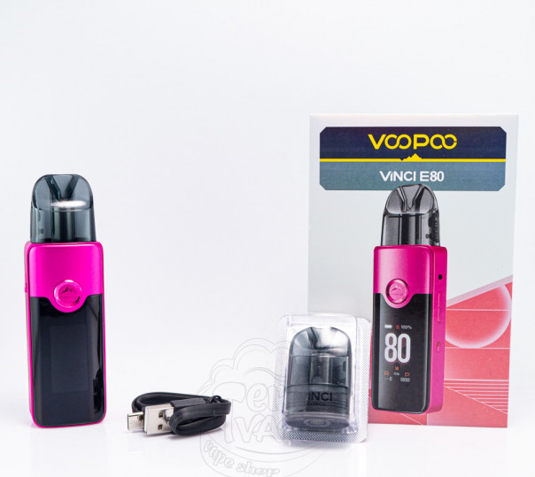 Voopoo Vinci E80 Pod Mod Kit 3000mAh Orange-Red Gradient Електронна сигарета Voopoo Vinci E80 Pod Mod Kit 3000mAh Orange-Red Gradient Електронна сигарета