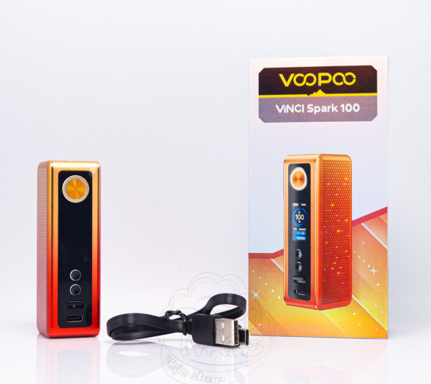 Voopoo Vinci Spark 100 Box Mod Black Бокс мод Voopoo Vinci Spark 100 Box Mod Black Бокс мод
