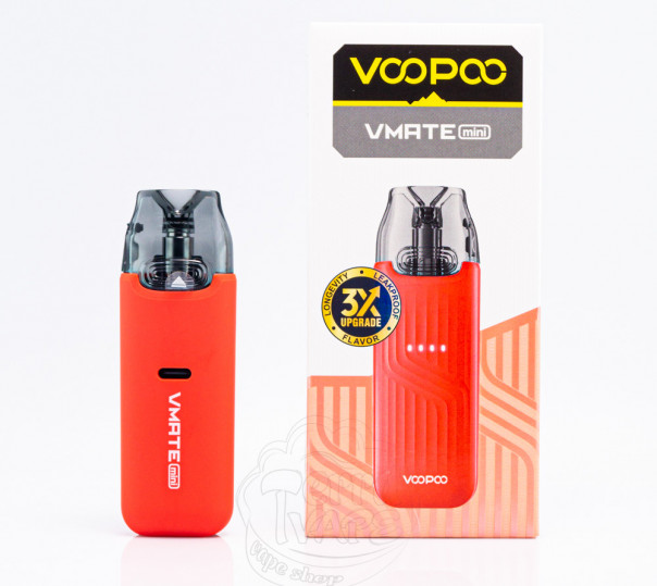 Voopoo Vmate Mini Pod System Kit 1000mAh Classic Black Багаторазова POD система Voopoo Vmate Mini Pod System Kit 1000mAh Classic Black Багаторазова POD система